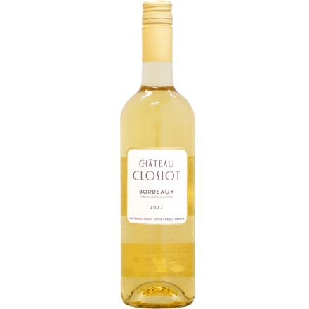シャトー・クロジオ ボルドー・ブラン クロジオ [2022]750ml (白ワイン)