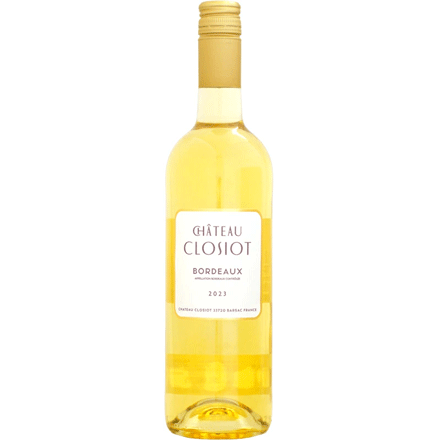 シャトー・クロジオ ボルドー・ブラン クロジオ [2023]750ml (白ワイン)