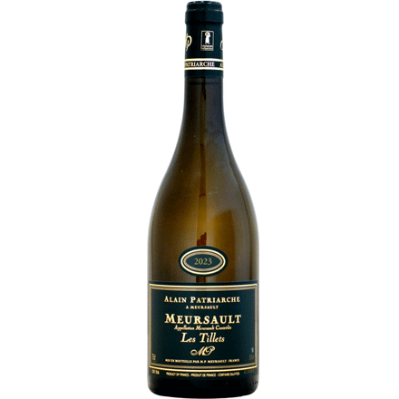 アラン・パトリアルシュ ムルソー レ・ティエ [2023]750ml (白ワイン)