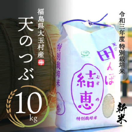 天のつぶ 特別栽培米 精米 10kg 令和3年産