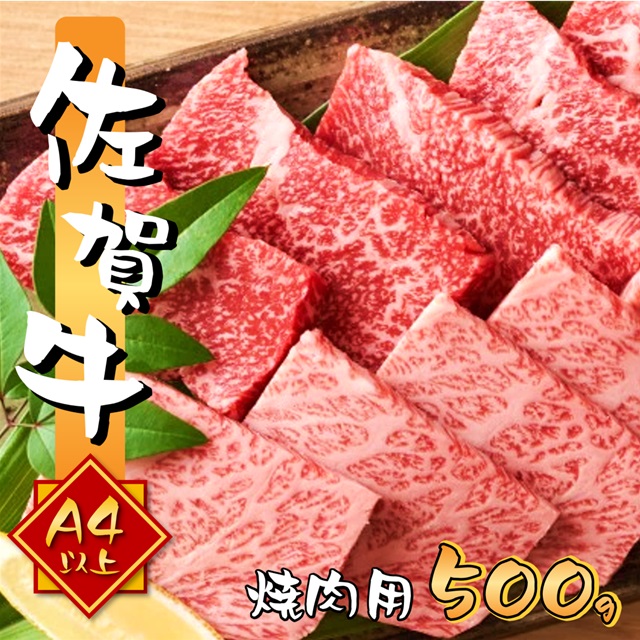 艶さし 佐賀牛 A4～A5 焼肉用 500g