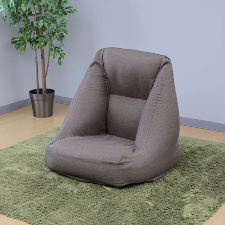 山善（YAMAZEN） エアーソファ JAS-S(BR)