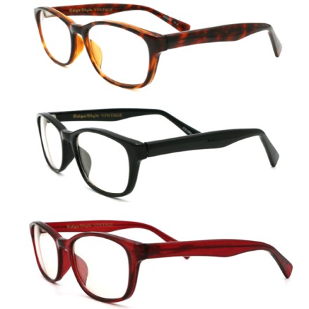 日本製レンズを採用したブルーライト軽減アイウェア ブラック