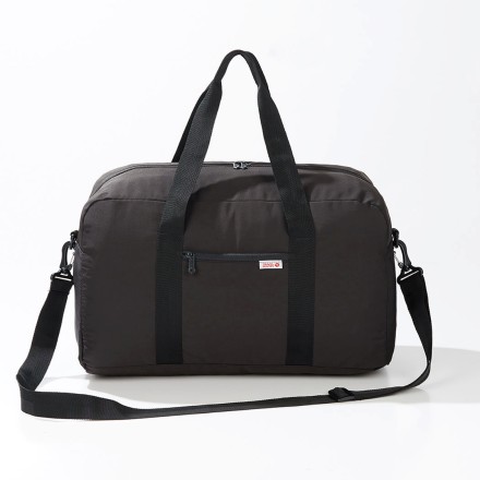 旅先の予備バッグ TRAVEL SENTRY 折りたたみ式ウィークエンダー ボストンバッグ ブラック