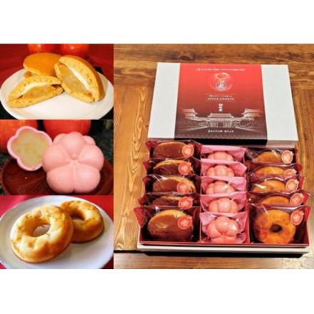 長野県産 真田REDアップル菓子ギフトセット Lサイズ