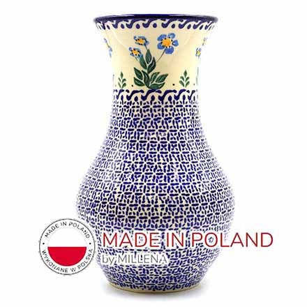 ポーリッシュポタリー 花瓶 V 1.3L-075B Millena ミレナ社