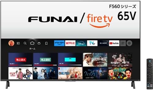 FUNAI/Fire TV 65V型 Fire TV搭載 4K液晶テレビ FL-65UF560 F560シリーズ