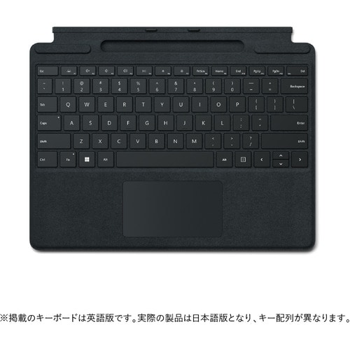 マイクロソフト Surface Pro Signature キーボード 8XA-00019 ブラック