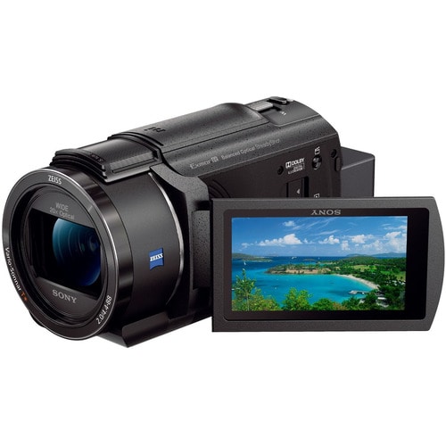ソニー 4Kビデオカメラ Handycam FDR-AX45A-B ブラック