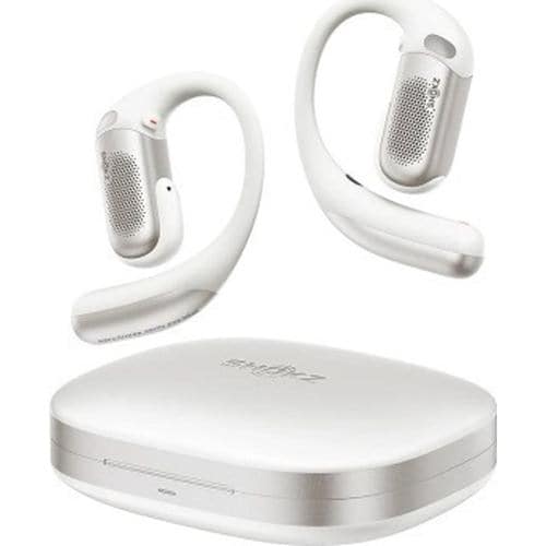 Shokz SKZ-EP-000063 OpenFit Pro オープンイヤー型ワイヤレスイヤホン 同期型デュアルダイアフラム構造採用 Bluetooth対応 ホワイト
