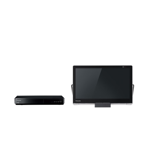 パナソニック HDDレコーダー付ポータブル液晶TV 500GB 防水モデル UN-15LD11-K ブラック