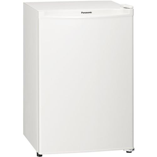 パナソニック　冷蔵庫 パーソナルノンフロン冷蔵庫 直冷式 オフホワイト NR-A80D-W