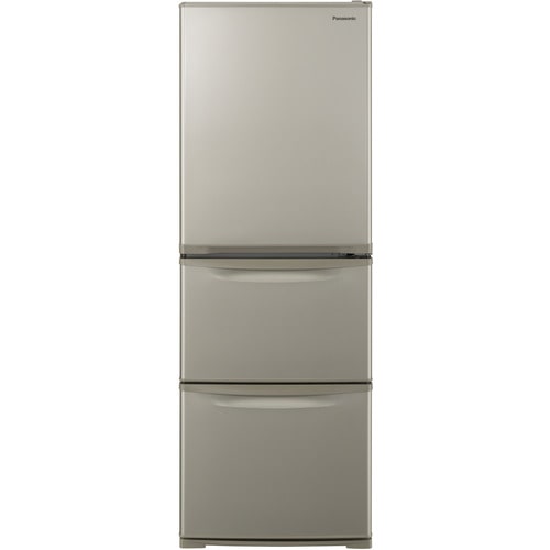 パナソニック 3ドアスリム冷凍冷蔵庫 335L 右開き NR-C343C-N グレイスゴールド ※他色あり