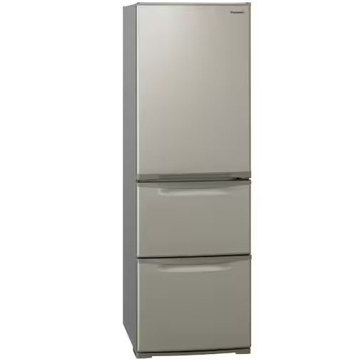 パナソニック NR-C374C-N 3ドア冷蔵庫 (365L・右開き) グレイスゴールド
