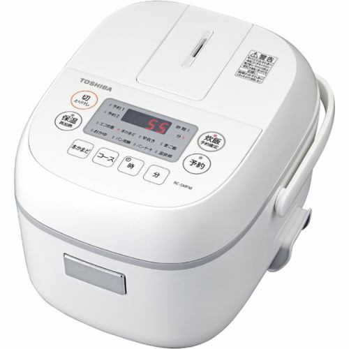 東芝 マイコン炊飯器 RC-5MFM-W 3合 ホワイト