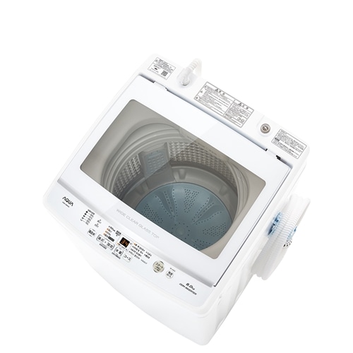 AQUA 全自動洗濯機 ( 洗濯8.0kg ) AQW-V8M-W