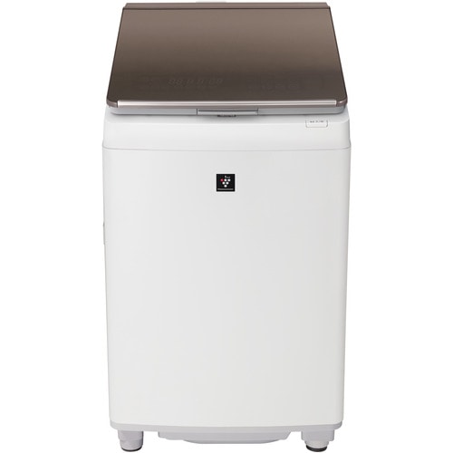 シャープ 縦型洗濯乾燥機 ( 洗濯10kg・乾燥5kg ) ブラウン ES-PT10F-T