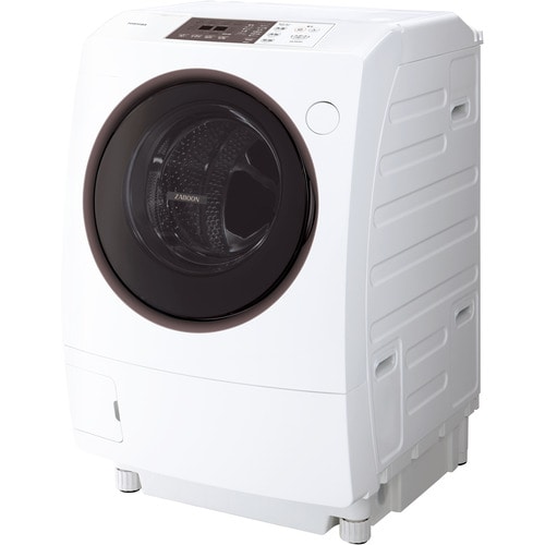 東芝 ドラム式洗濯乾燥機 ( 洗濯9.0kg・乾燥5.0kg・左開き ) ZABOON グランホワイト TW-95GM1L