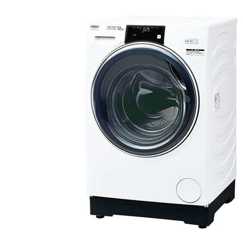 アクア ドラム式洗濯乾燥機 洗濯12.0kg・乾燥6.0kg 左開き AQW-D12M-W ホワイト
