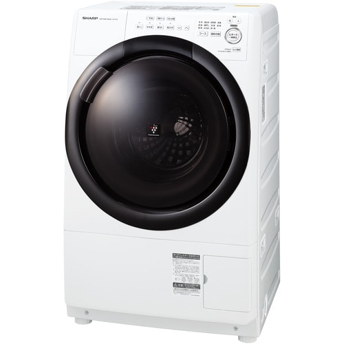 シャープ ドラム式洗濯乾燥機 洗濯7kg・乾燥3.5kg 右開き ESS7G-WR ホワイト系