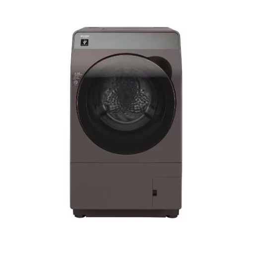 シャープ ES-K10B ドラム式洗濯乾燥機 (洗濯10.0kg・乾燥6.0kg・左開き) リッチブラウン