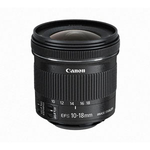 キヤノン カメラ交換用レンズ 広角レンズ EF-S10-18mm F4.5-5.6 IS STM