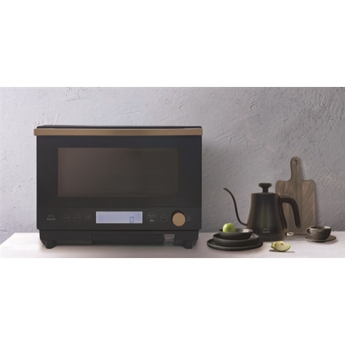 ヤマダオリジナル スチームオーブンレンジ SERIE NOIR Ｋ Steam Microwave Oven NMW-JV23K ブラック