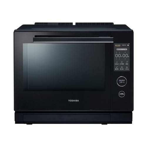 東芝 ER-D7000B(K) 過熱水蒸気オーブンレンジ 石窯ドーム 2段調理対応 30L グランブラック