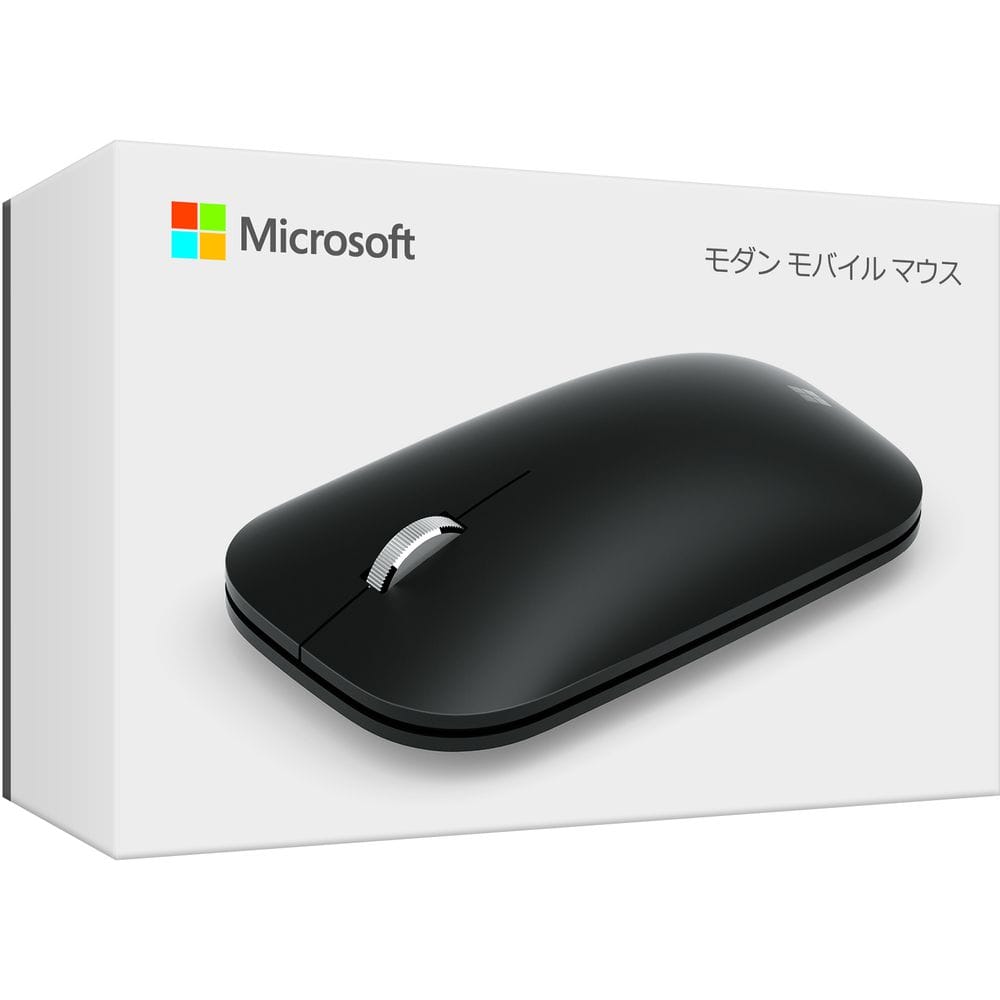 マイクロソフト Bluetooth ワイヤレスマウス Modern Mobile Mouse Black KTF-00007