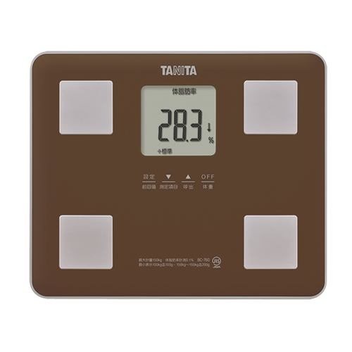 タニタ BC-760BR 体組成計 体重計 ブラウン