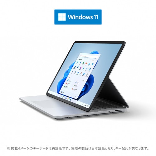 マイクロソフト ノートパソコン Surface Laptop Studio i5／16／256 iGPU THR‐00018 プラチナ