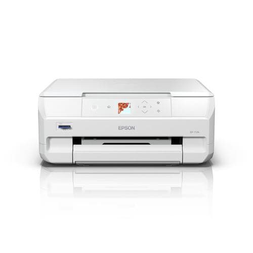 EPSON EP-717A A4カラーインクジェット複合機 ホワイト