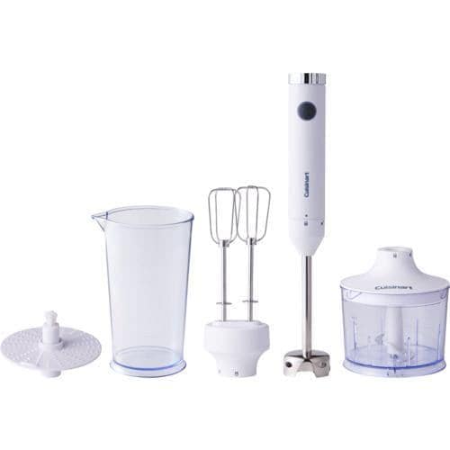 クイジナート HB704 スリム&ライトマルチハンドブレンダーおろしディスク Cuisinart クイジナート ホワイト