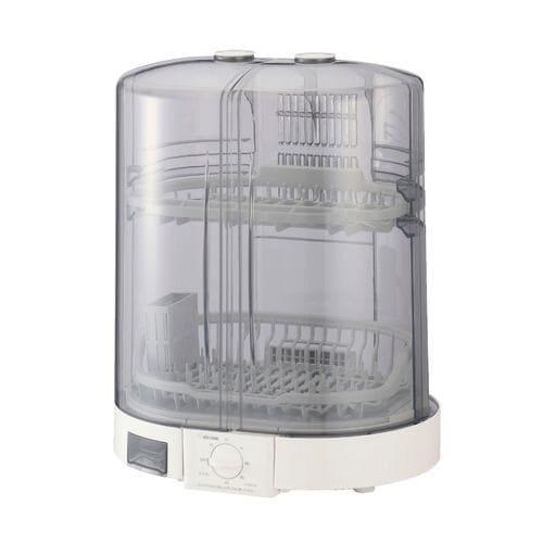 象印マホービン EY-KC50-WA 食器乾燥機 2段階調節上かご搭載 スライド式扉採用 たて型で省スペース