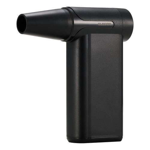 エレコム AD-ALB04BK エアダスター 電動 USB 充電式 8段階風量調整 コンパクト 軽量 ブラック
