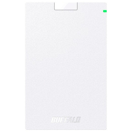 BUFFALO ポータブルHDD ミニステーション USB3.1 Gen1/USB3.0 1TB HD-PCG1.0U3-BWA ホワイト