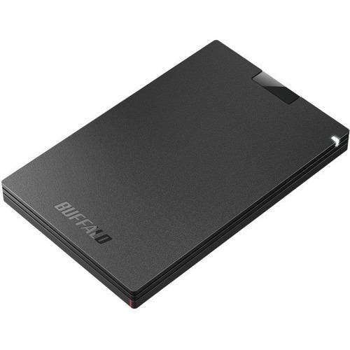 バッファロー ポータブル型外付けSSD 1TB 黒 SSD-PG1.0U3-BC