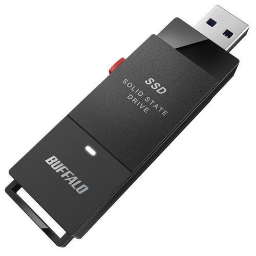 バッファロー 外付けSSD 1TB 黒色 SSD-PUT1.0U3-BKC