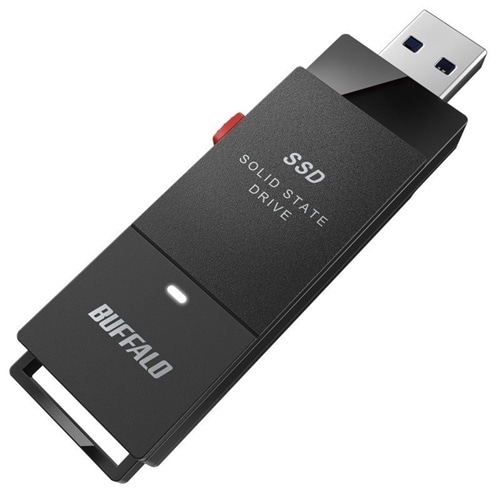 バッファロー 外付けSSD 250GB SSD-PUT250U3-BKC 黒色
