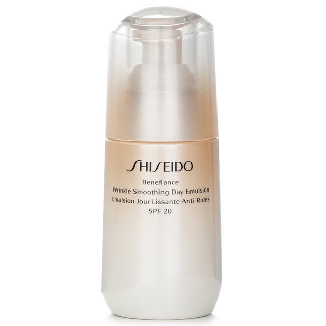 資生堂 ベネフィアンス リンクル スムージングデーエマルジョン SPF 20 75ml
