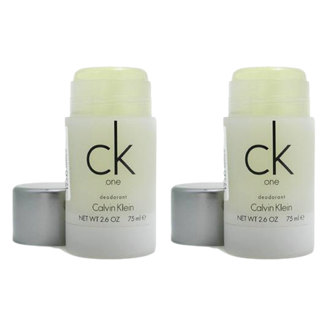 カルバンクライン CK One シーケーワン デオドラント75ml x 2お得な2個セット