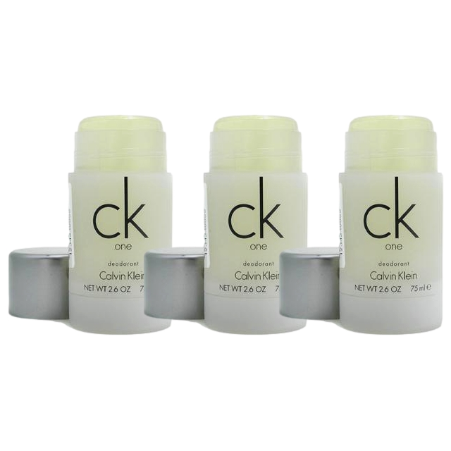 カルバンクライン CK One シーケーワン デオドラント75ml x 3もっとお得な3個セット