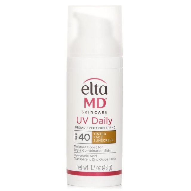 エルタMD UV デイリー モイスチャライジング フェイシャル サンスクリーン SPF 40（ティンテッド）普通肌・混合肌・施術後の肌向け 48gランダムパッケージング