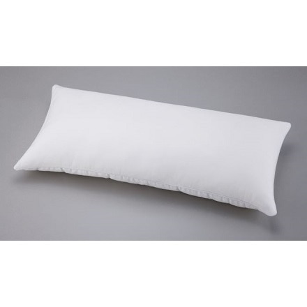 西川 ホテルテイストピロー マシュマロタッチ枕（ロング） 43×90cm ホワイト 専用ピローケース付き