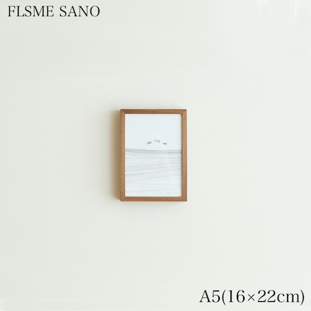フレーム サノ A5 16×22cm ウォールナット材 ※他素材あり
