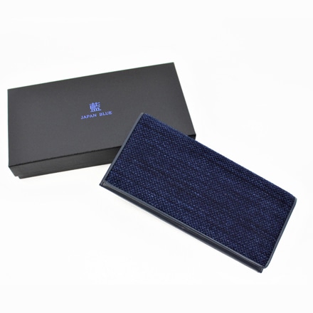 これいい和 武州正藍染 Sashiko Wallet 長財布