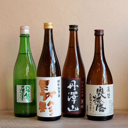 お燗で飲むならこのお酒 横浜君嶋屋で人気の燗向き日本酒 4本セット 720ml×4