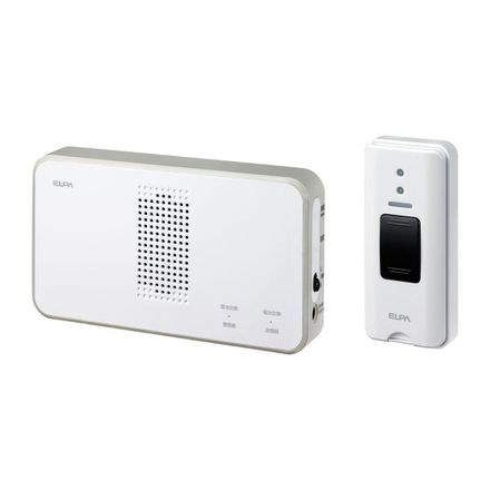 ELPA エルパ ワイヤレスチャイム 押しボタンセット 受信器と押ボタン送信器 EWS-S5030
