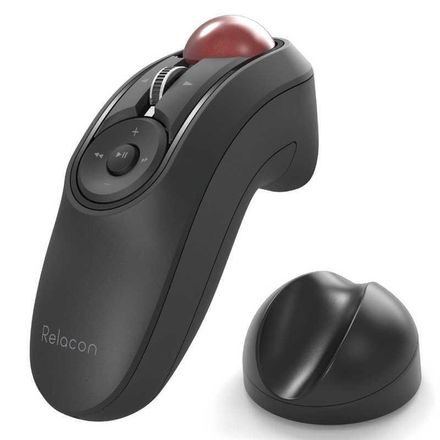 エレコム トラックボールマウス 無線 Bluetooth 10ボタン ハンディ 静音 M-RT1BRXB