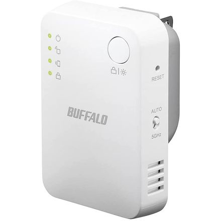 BUFFALO WiFi 無線LAN 中継機 有線LANポート搭載 Wi-Fi5 WEX-733DHPTX/N